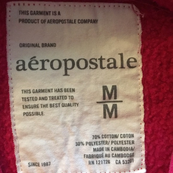 Aeropostale pink hoodie - Picture 2 of 2